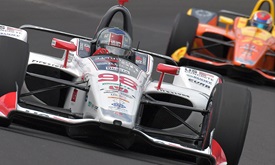 Thumbnail for Andretti races to front of Indianapolis 500 practice speed chart