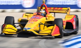 Thumbnail for Hunter-Reay charges to victory in second race of Detroit weekend