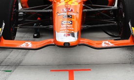 Thumbnail for INDYCAR, Dallara offer superspeedway front wing extension option