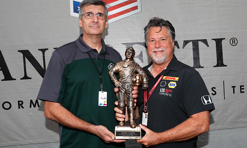 Michael Andretti and Dino Oberto