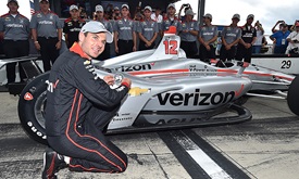 Thumbnail for Power reaches rarefied air with 53rd career pole position