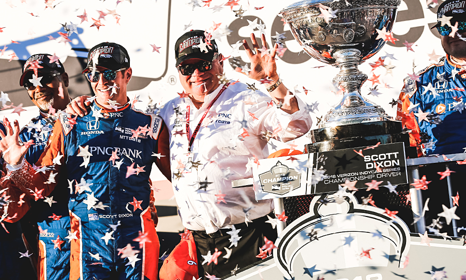 Scott Dixon and Chip Ganassi