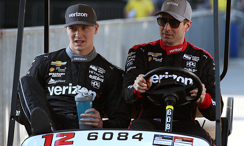 Josef Newgarden and Will Power