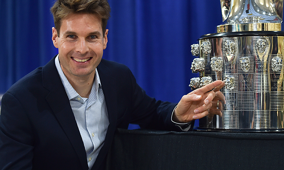 thumbnail for Likeness on Borg-Warner is Power's latest gift from Indy 500 victory