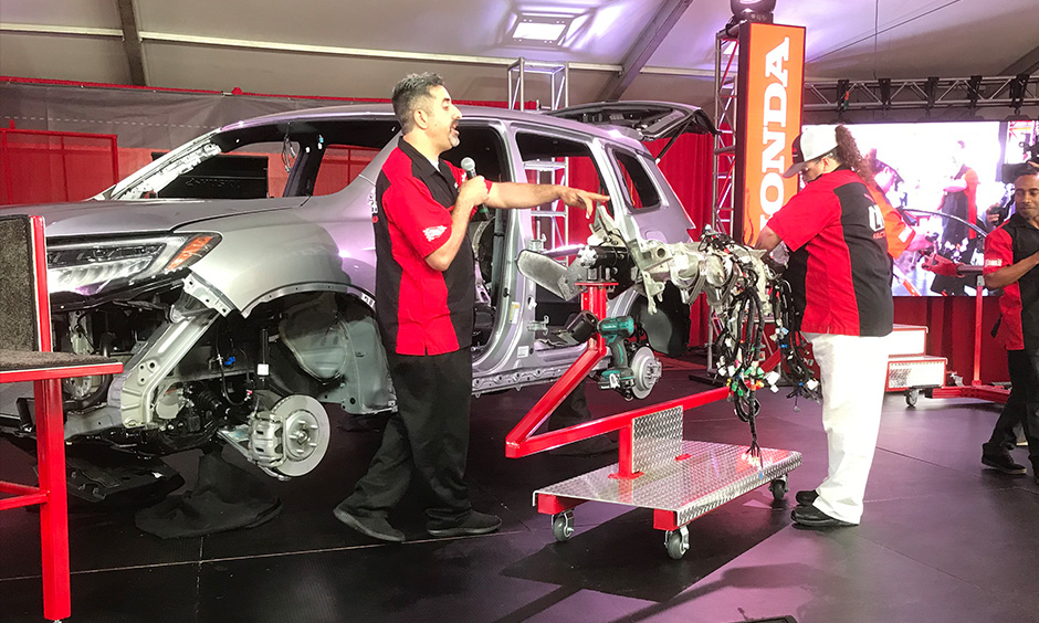 Honda Passport build Barber