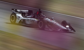 Thumbnail for Rahal leads Barber warmup, but all eyes are on Rossi