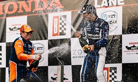 Thumbnail for Sato's cruise to Barber victory not as easy as it looked