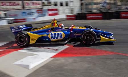 thumbnail for Rossi's calm resolve leads him atop Long Beach practice chart