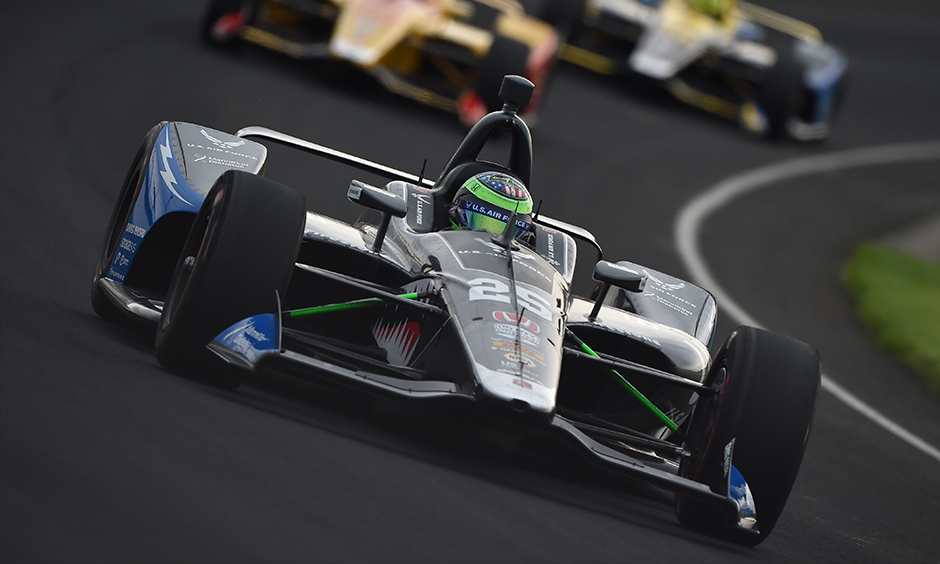 Conor Daly on track Indy 500 practice