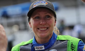 Thumbnail for This time, Mann's tears are joyful after Indy 500 qualifying