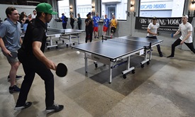 Thumbnail for Drivers have and help SeriousFun at ping pong challenge
