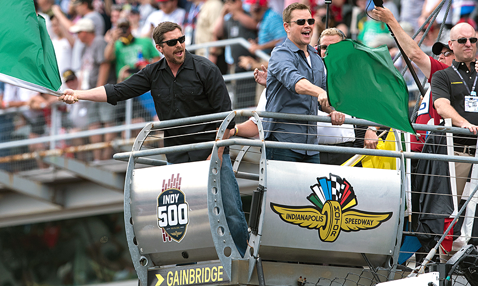 Christian Bale and Matt Damon