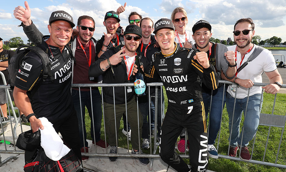 thumbnail for Ericsson drives to first NTT IndyCar Series podium finish