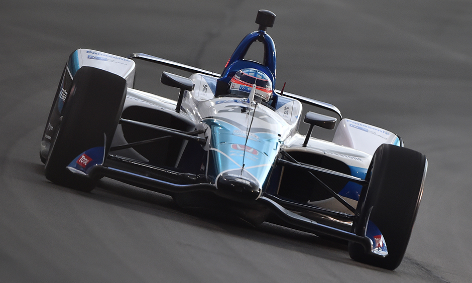 Takuma Sato on track Texas