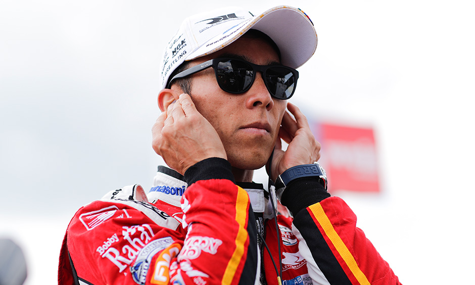 thumbnail for Sato continues to drive in elite INDYCAR company