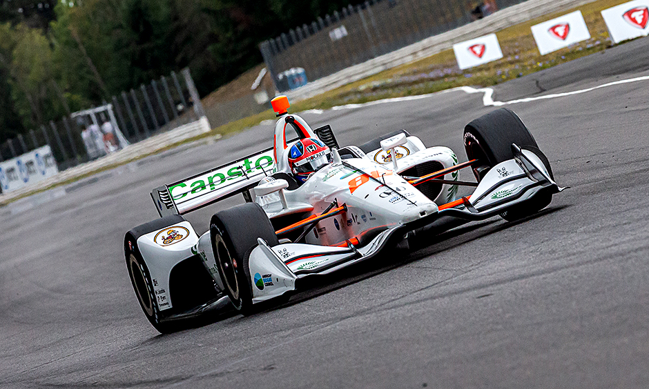 Colton Herta on track