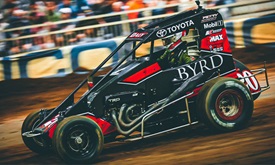Thumbnail for Jeff Gordon has 'respect' for INDYCAR drivers at Chili Bowl