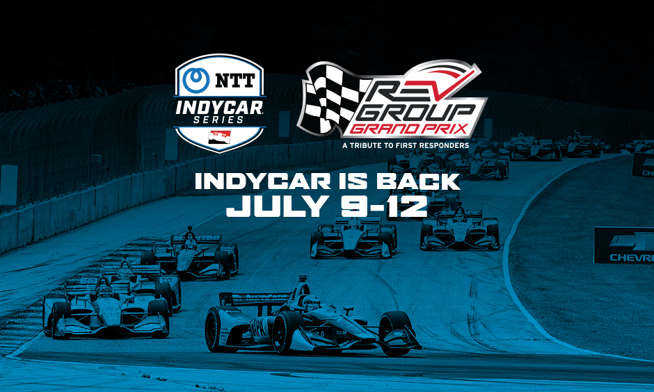 thumbnail for INDYCAR to Welcome Fans for July-9-12 Race Weekend at Road America 