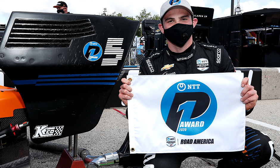 thumbnail for O’Ward Leads Youth Movement in Road America Race 2 Qualifying with First Career Pole