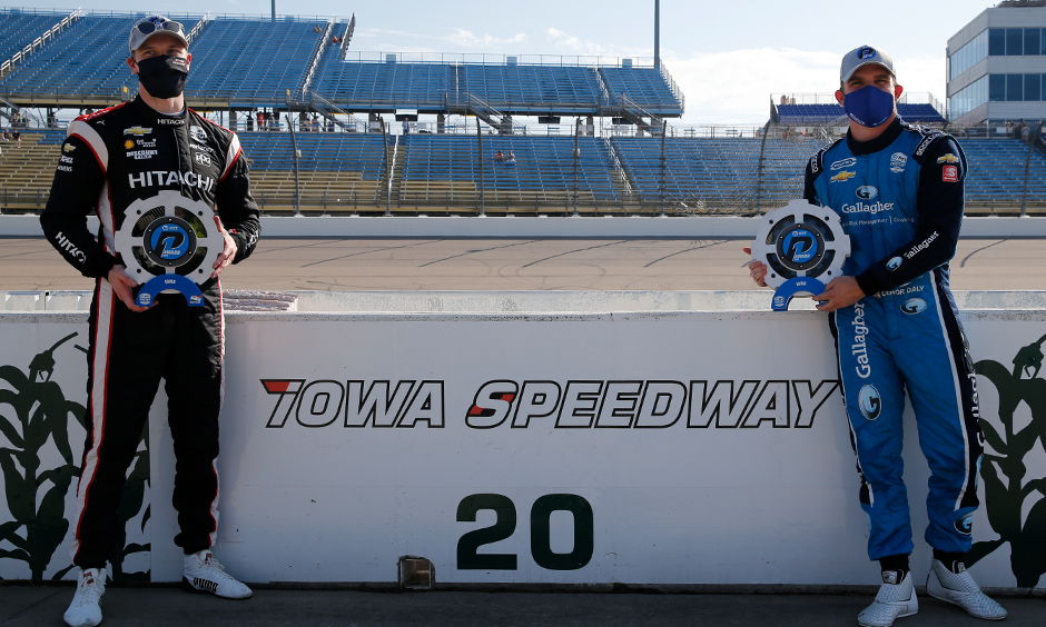 thumbnail for Daly Wins First Career Pole for Iowa Race 1; Newgarden Jumps to Top Spot for Race 2