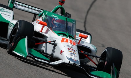 thumbnail for Herta puts Andretti Harding Steinbrenner Autosport at top of Iowa speed chart