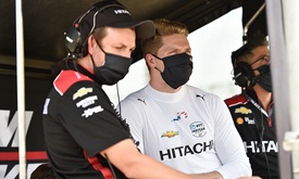 Thumbnail for Different Strategies Lead Penske to Same Destination – Victory Lane at Iowa