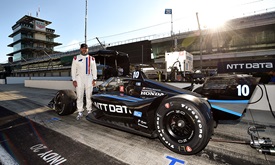 Thumbnail for NASCAR Legend Johnson Exceeds All Expectations – Including His Own – in First INDYCAR Test at IMS