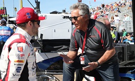 Thumbnail for Mario Andretti Elated from Afar with Grandson Marco’s Indy 500 Pole