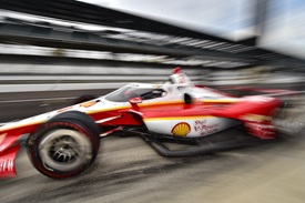 Thumbnail for McLaughlin in awe after first laps at Indianapolis Motor Speedway