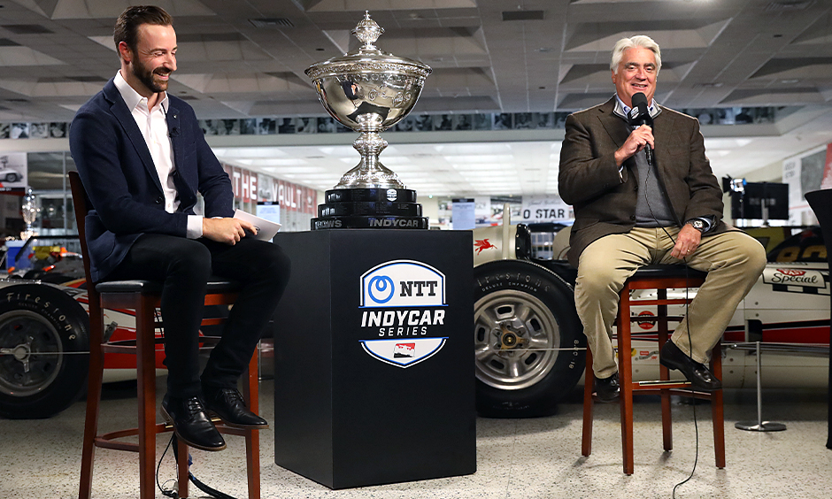 James Hinchcliffe and Mark Miles