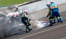 Thumbnail for AMR INDYCAR Safety Team Member Marks Proud To Serve, Blaze New Trails in INDYCAR