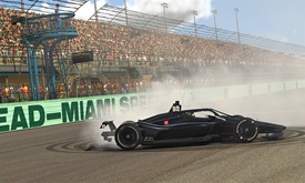 Thumbnail for No Fuel-ish Moves: Karam Wins Round 2 of INDYCAR iRacing Challenge