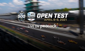 Thumbnail for Indy 500 Open Test Launches Exclusive INDYCAR Coverage on Peacock 