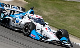 Thumbnail for Changes Help Rahal Rocket to Top of Barber Warm-up