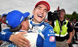Thumbnail for Palou Wins Road America Thriller, Takes Points Lead