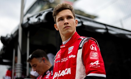 thumbnail for Lundgaard Turns Heads, Qualifies Up Front in INDYCAR Debut