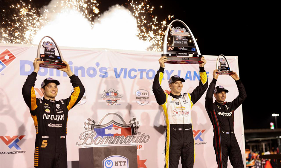 Pato O'Ward Josef Newgarden Will Power