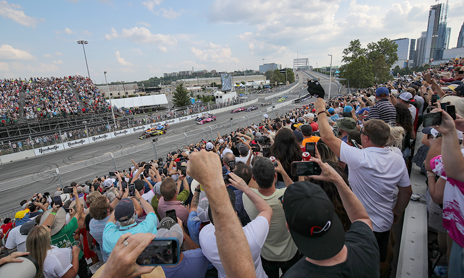 thumbnail for No. 6: Inaugural Nashville Race Delivers Electric Excitement