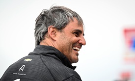 Thumbnail for Montoya Entering May Groove with Confidence in Race Car