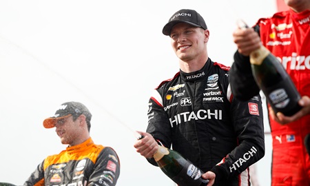 thumbnail for Newgarden Extends Mastery of Iowa with Another Victory