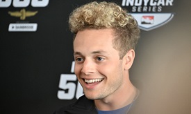 Thumbnail for Ferrucci on Standby for Newgarden at Gallagher Grand Prix
