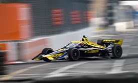 Thumbnail for Consistent Herta Jumps to Top in Morning Practice at St. Pete