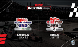 Thumbnail for Names, Sponsors Announced for Hy-Vee INDYCAR Race Weekend