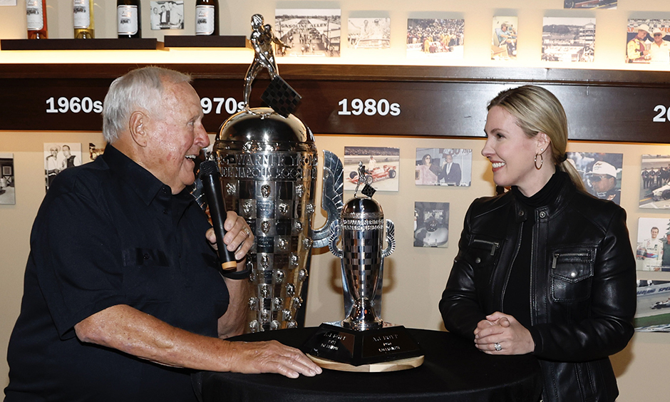 A.J. Foyt Michelle Collins