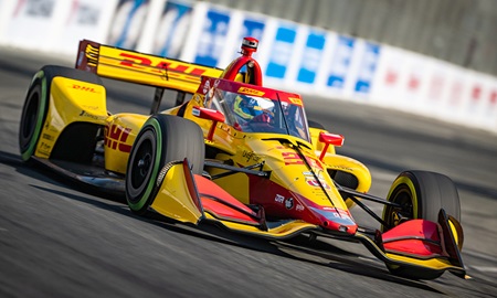 thumbnail for Team Player Grosjean Satisfied with Second at Long Beach