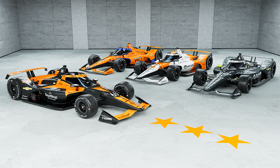 Arrow McLaren Indy 500 liveries