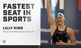 Thumbnail for Olympic Gold Medalist King To Ride in Fastest Seat in Sports