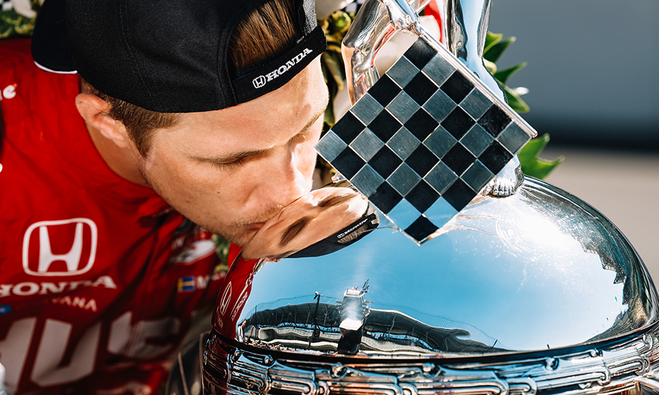 thumbnail for Ericsson Relives 'Dragon' Win at Indy in New YouTube Film