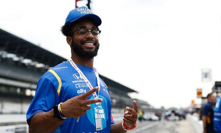 thumbnail for Bengals RB Chris Evans Riding in Fastest Seat at Mid-Ohio