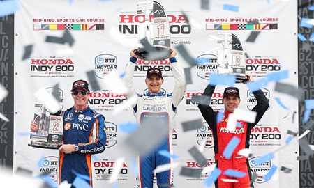 thumbnail for Palou Goes Three in Row With Mid-Ohio Race Win